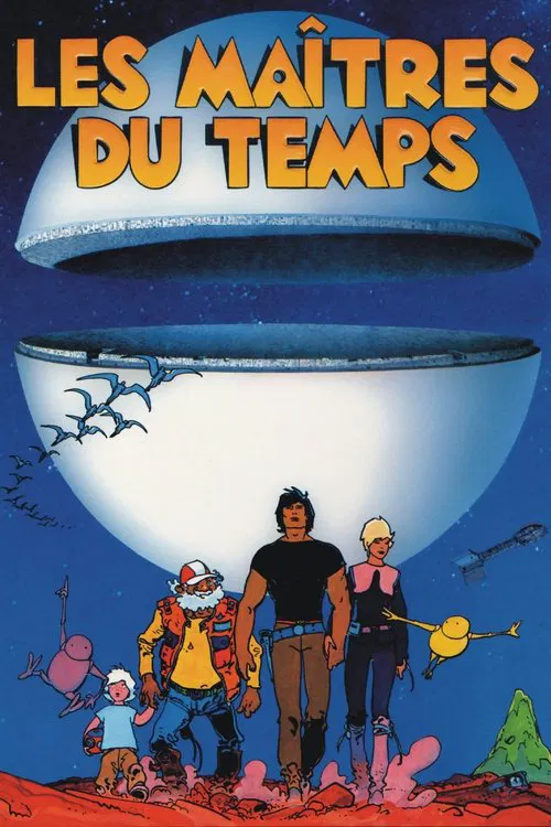 Jaquette de Les Maitres Du Temps