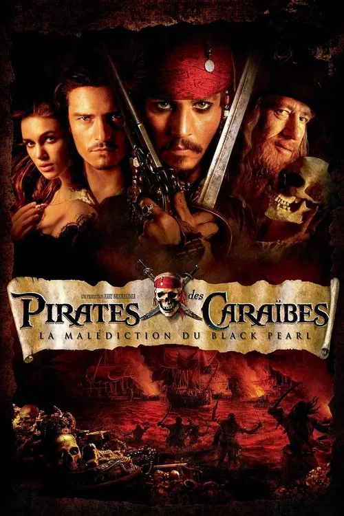 Jaquette de Pirates of the Caribbean: The Curse of the Black Pearl
