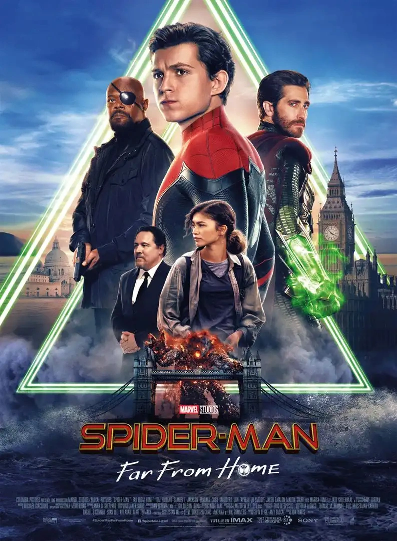 Jaquette de Spider-Man Far From Home