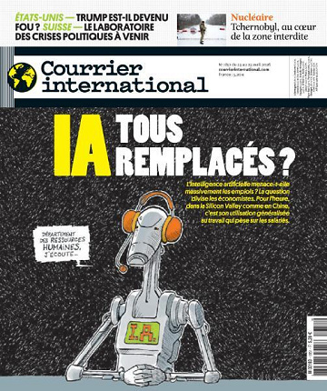 Jaquette de Courrier International N.1851 Du 23 Avril 2026 FR.