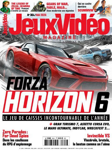 Jaquette de Jeux Video Magazine N.304 Mai 2026 FR.