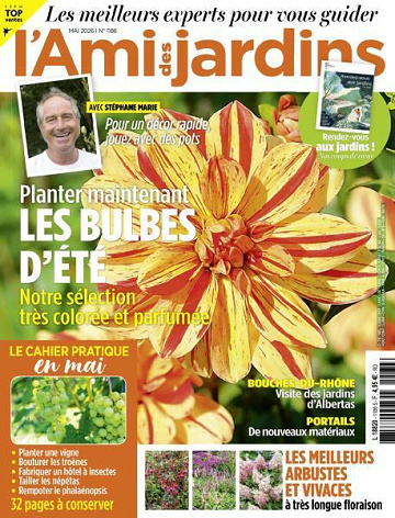Jaquette de LAmi Des Jardins N.1186 Mai 2026 FR.