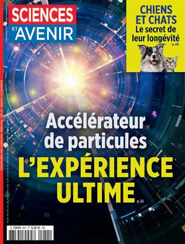 Jaquette de Sciences Et Avenir N.951 Mai 2026 FR.