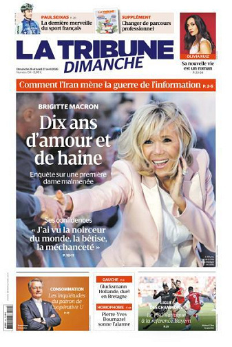Jaquette de La Tribune Dimanche 26 Avril 2026 FR.