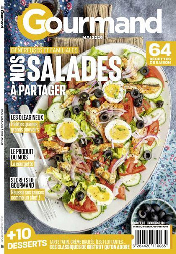 Jaquette de Gourmand N.531 Mai 2026 FR.