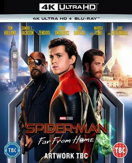 Jaquette de Spider-Man Far From Home