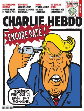 Jaquette de Charlie Hebdo Du 29 Avril 2026 FR.