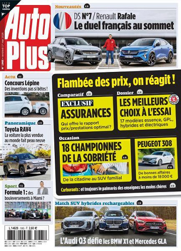 Jaquette de Auto Plus N.1965.1er Mai 2026 FR.