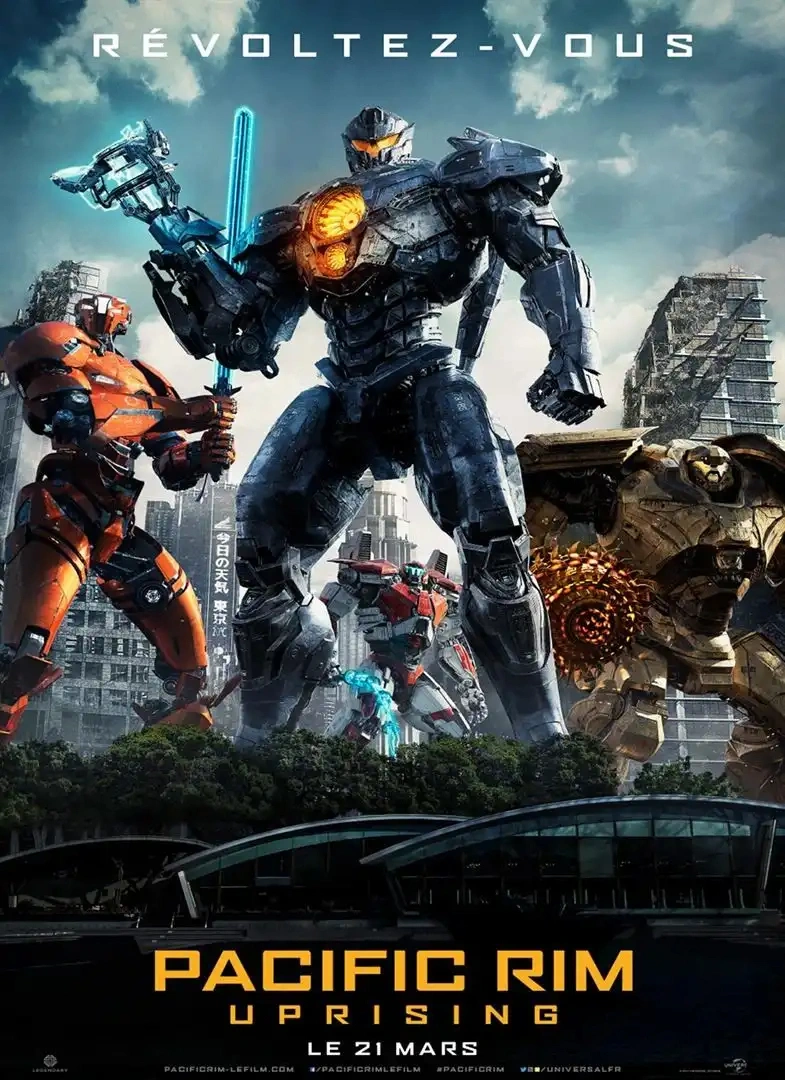 Jaquette de Pacific Rim Uprising