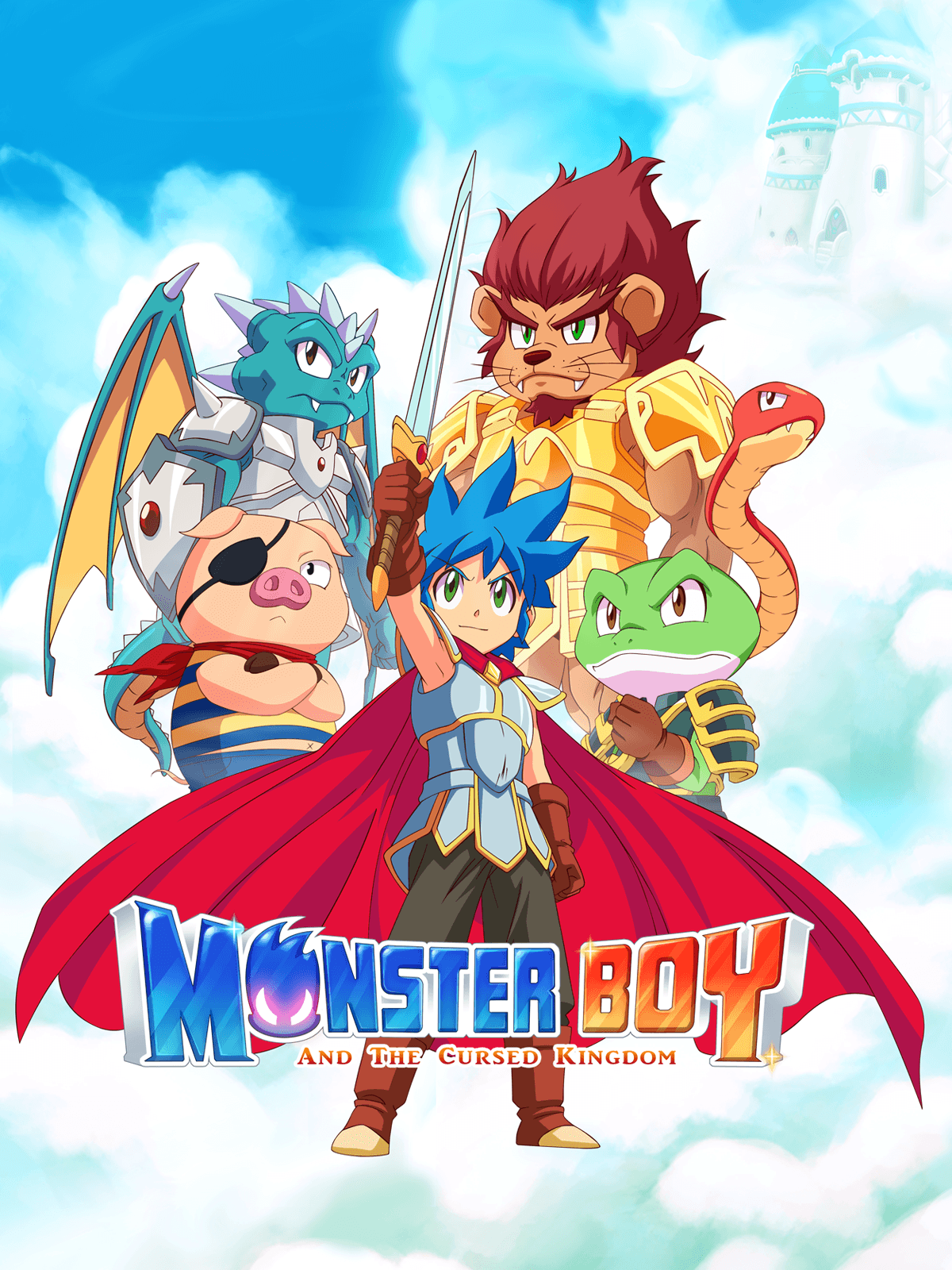 Jaquette de Monster Boy and the Cursed Kingdom Incl update V2.0