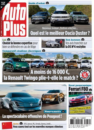 Jaquette de Auto Plus N.1966.8 Mai 2026 FR.