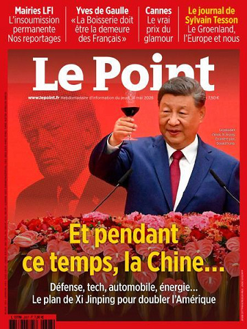 Jaquette de Le Point N.2807 Du 14 Mai 2026 FR.