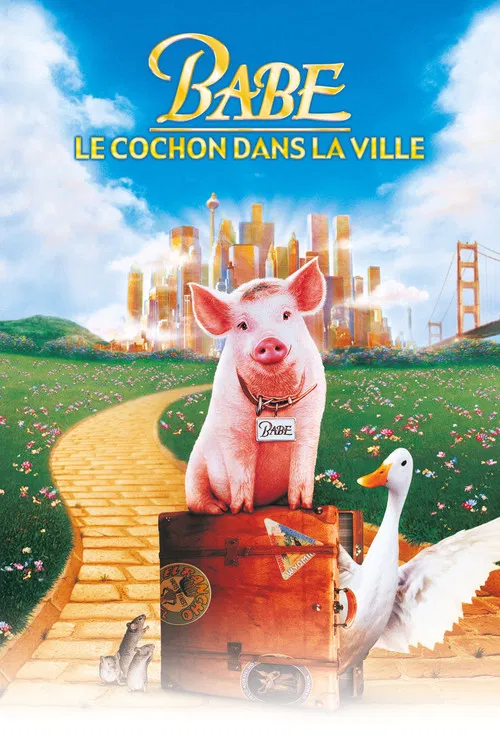 Jaquette de Babe, le cochon dans la ville