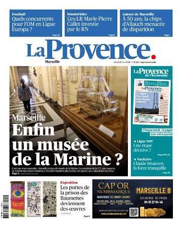 Jaquette de La Provence du 19 Mai 2026 FR.