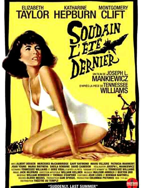 Jaquette de Suddenly, Last Summer