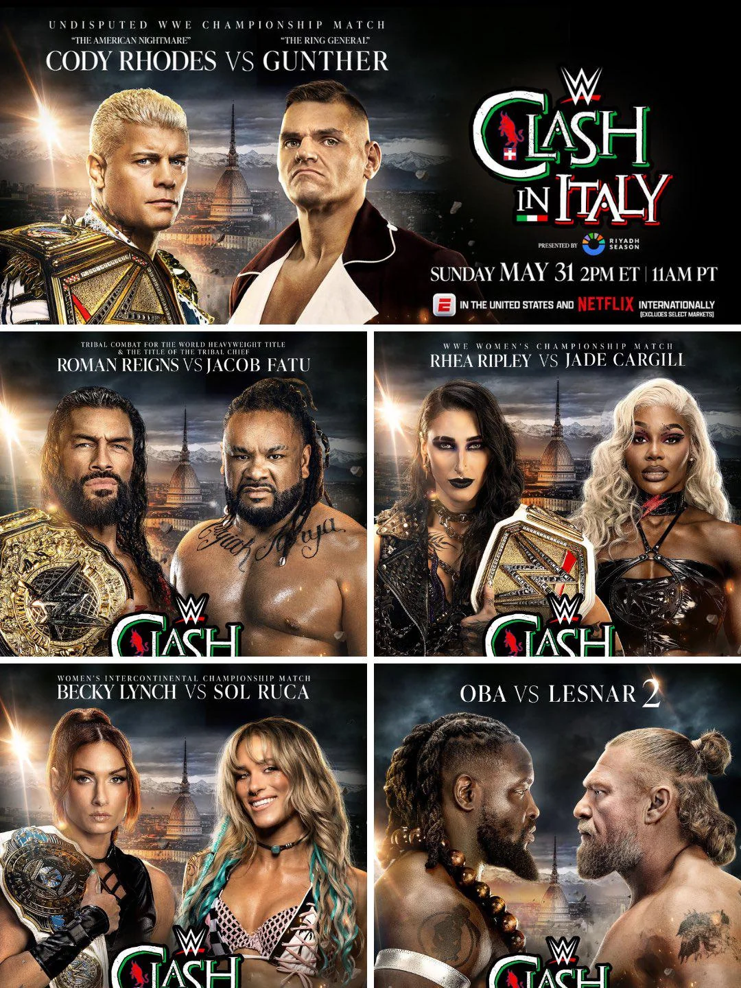 Jaquette de WWE Clash in Italy