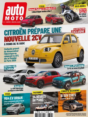 Jaquette de Auto Moto N.355 Juin 2026 FR.