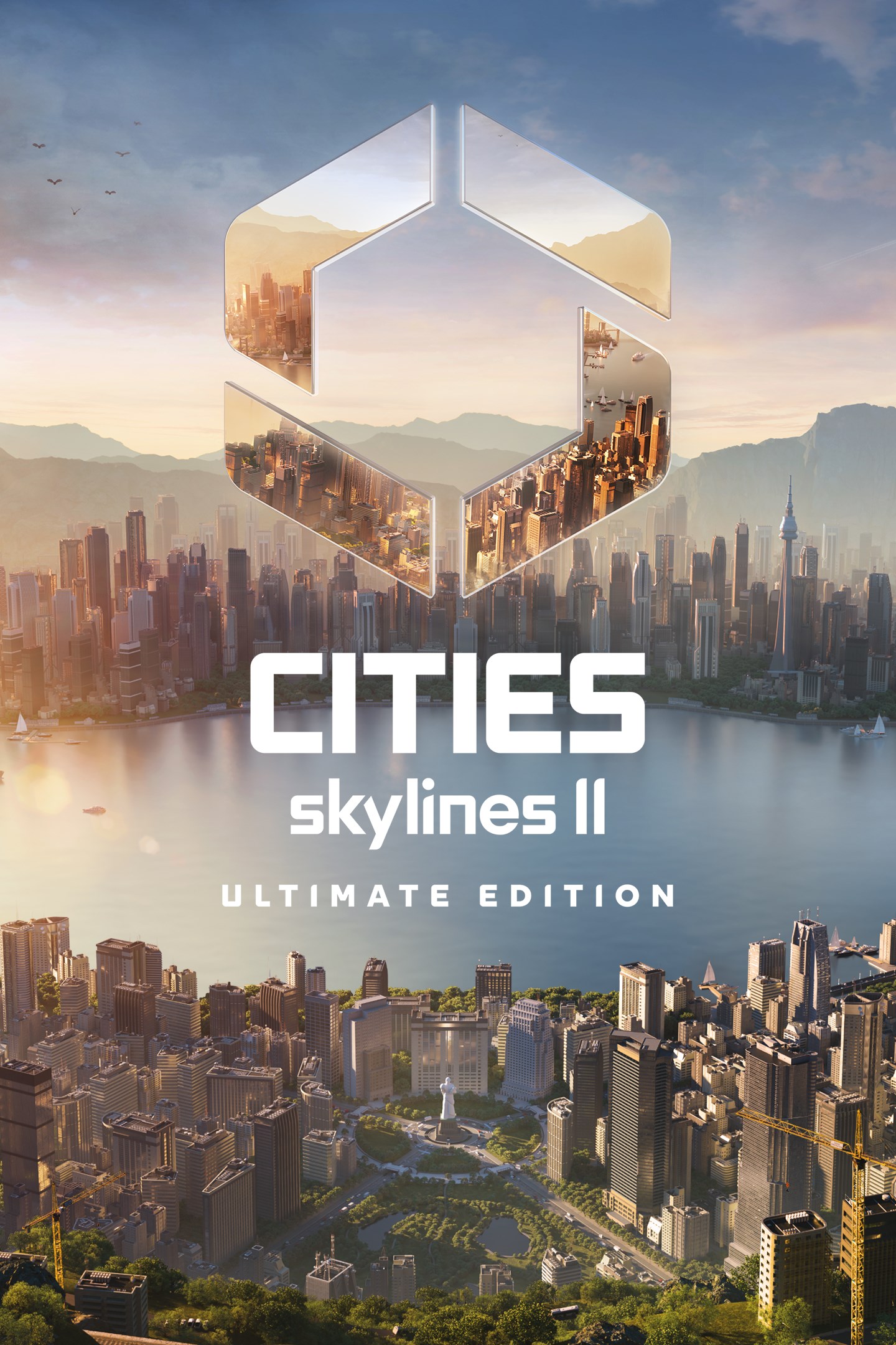 Jaquette de Cities Skylines II Ultimate Edition v1.5.6f1 Bridges and Ports+All DLCs