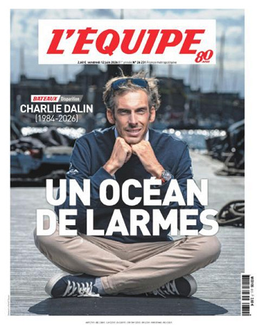 Jaquette de Lequipe Du 12 Juin 2026 FR.