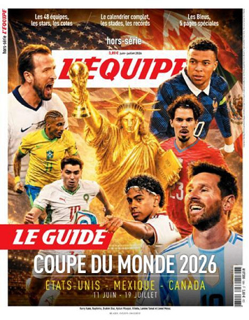 Jaquette de LEquipe HS N.93 Juin Juillet 2026 FR.