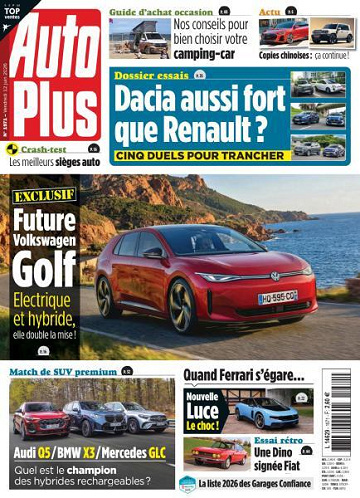 Jaquette de Auto Plus N.1971 Du 12 Juin 2026 FR.