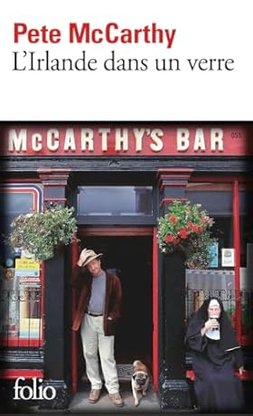 Jaquette de L.Irlande Dans Un Verre Pete McCarthy 2026 FR.