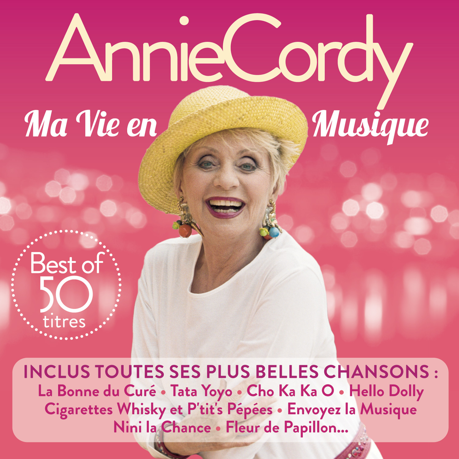 Jaquette de Annie Cordy Ma Vie En Musique Best Of 50 Titres 2015 FLAC.
