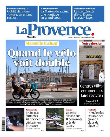 Jaquette de La Provence Du 29 Juin 2026 FR.