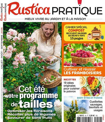 Jaquette de Rustica Pratique N.59 Juillet Septembre 2026 FR.