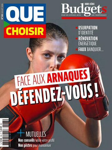 Jaquette de Que Choisir N.183 Hors Serie Budget Juillet 2026 FR.