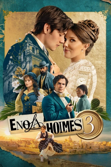 Jaquette de Enola Holmes 3