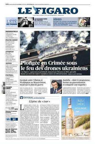 Jaquette de Le Figaro Du 13.07.2026 FR.