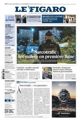 Jaquette de Le Figaro Du 23.07.2026 FR.