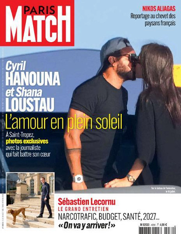 Jaquette de Paris Match N.4030 Du 23 Au 29 Juillet 2026 FR.
