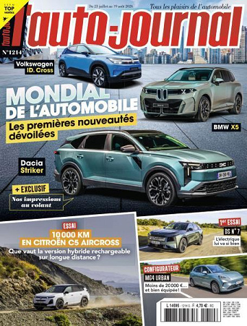Jaquette de L.Auto-Journal N1214 Du 23 Juillet 2026 FR.