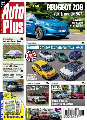 Jaquette de Auto Plus N.1977 Du 24 Juillet 2026 FR.