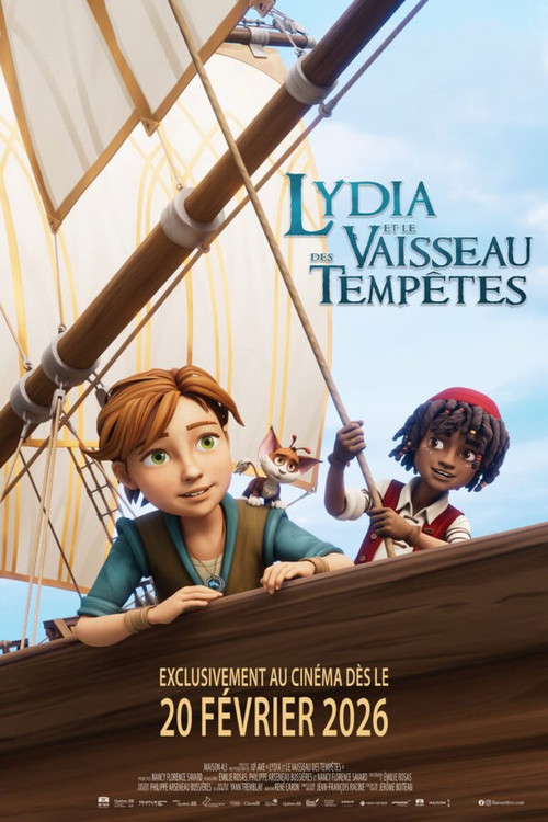 Jaquette de Lydia et le Vaisseau des tempêtes