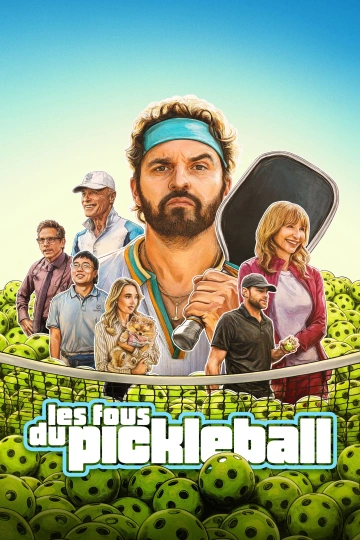 Jaquette de Les Fous du pickleball
