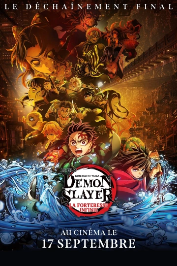 Jaquette de Demon Slayer Kimetsu No Yaiba Infinity Castle