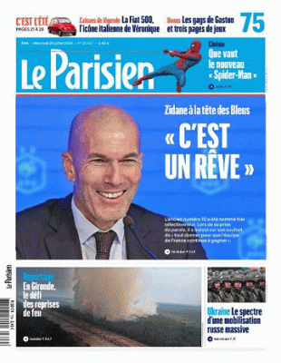 Jaquette de Le Parisien Aujourdhui En France Du 29.07.2026 FR.
