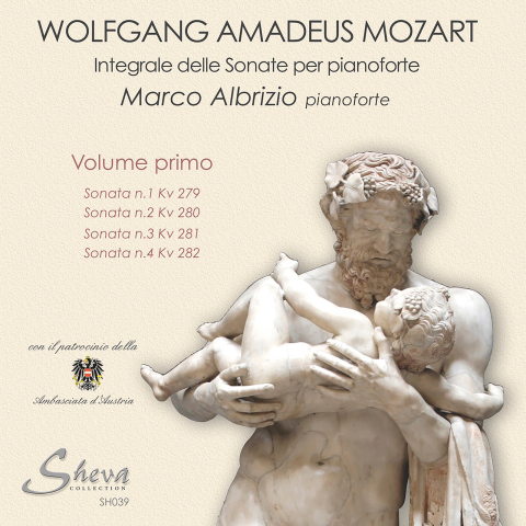 Jaquette de Mozart Complete Sonatas for Piano Vol 1 Marco Albrizio 2012 FLAC.
