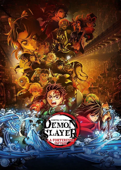 Jaquette de Demon Slayer Kimetsu no Yaiba Le film La Forteresse infinie