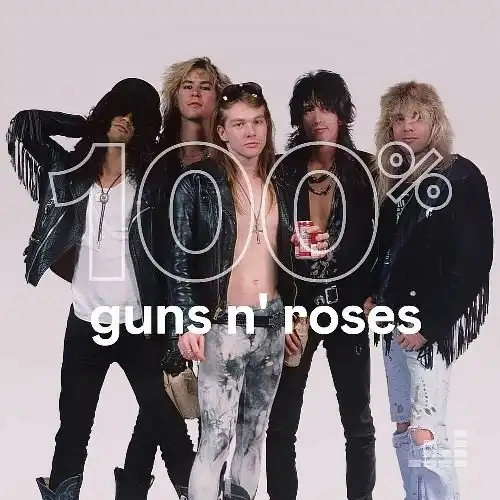 Jaquette de GUNS N' ROSES - 100% Guns N' Roses 2020