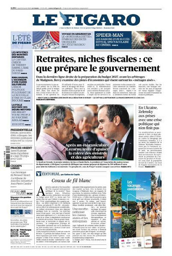 Jaquette de Le Figaro Du 18.08.2026 FR.