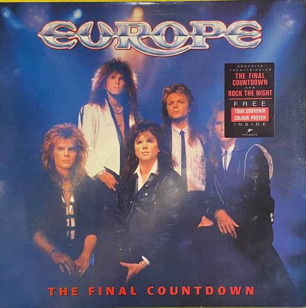 Jaquette de Europe The Final Countdown 1986 FLAC.