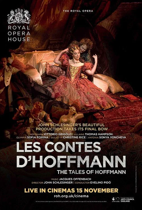 Jaquette de Offenbach Les Contes d Hoffmann ROH