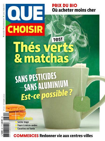 Jaquette de Que Choisir N.661 Octobre 2026 FR.