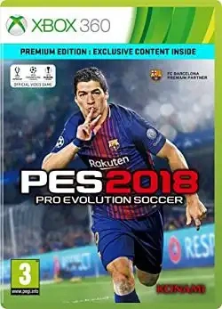 Jaquette de Pro Evolution Soccer 2018 PAL XBOX360