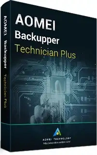 Jaquette de AOMEI Backupper Technician Plus 5.7.0 x86 x64